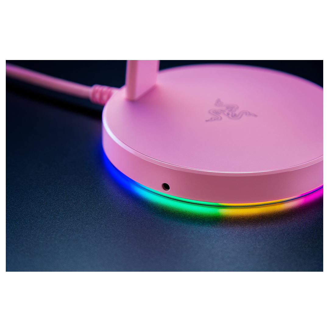 Razer Base Station V2 Chroma Headphone Stand Holder - Quartz in Qatar Razer Base Station V2 Chroma Headphone Stand Holder - Quartz in Qatar